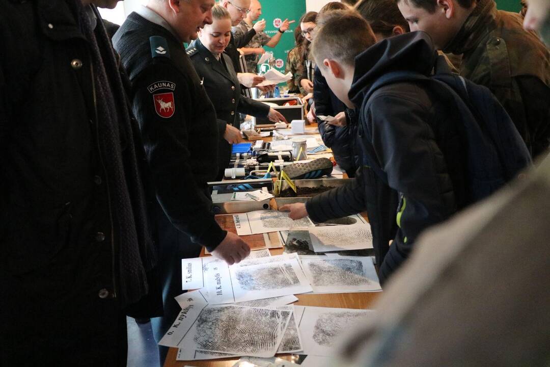 Kauno pareigūnų organizuota atvirų durų diena