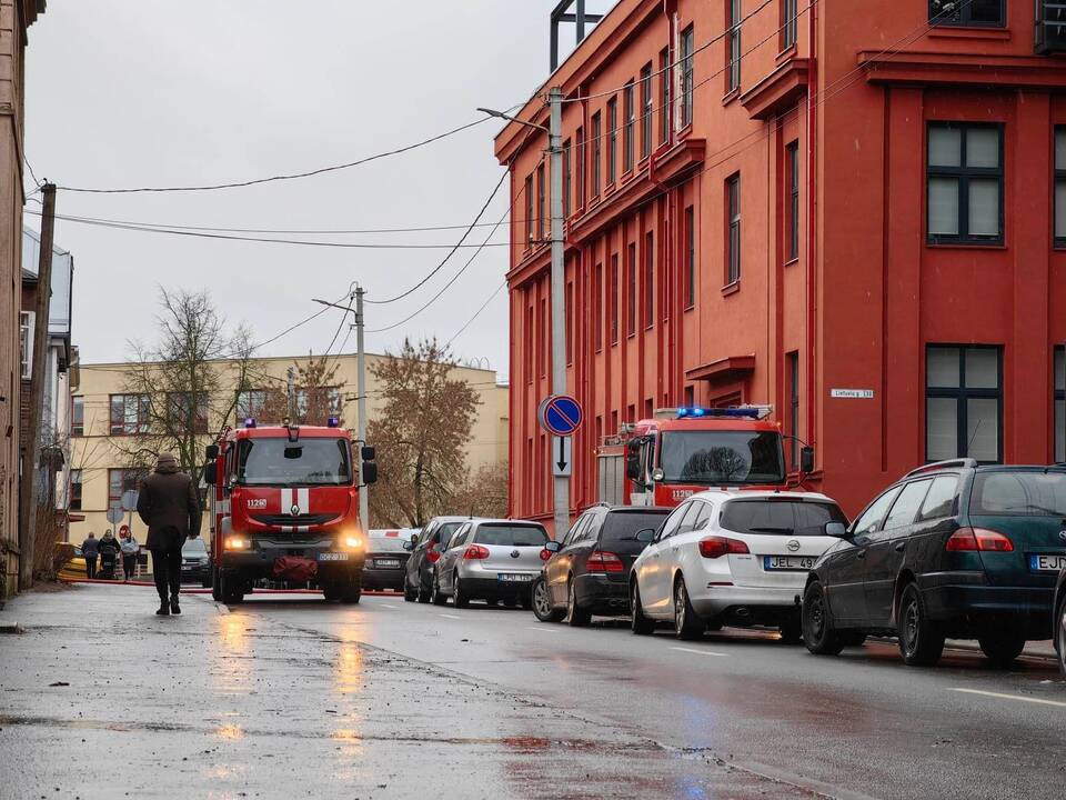 Gaisras Žaliakalnio daugiabutyje