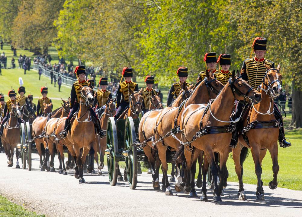 Britai ir visas pasaulis išlydėjo princą Philipą į paskutinę kelionę