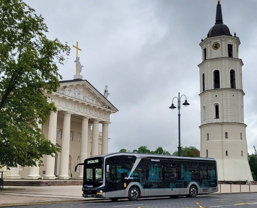 Vilnius už 89 mln. eurų pirks elektrinius autobusus