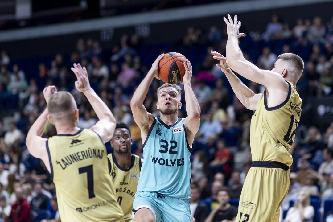 LKL rungtynės: „Wolves“ – „Gargždai“