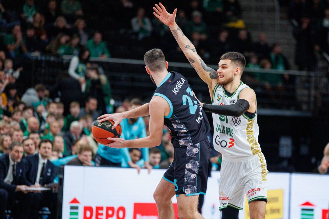 LKL: Kauno „Žalgiris“ ir Vilniaus „Wolves“