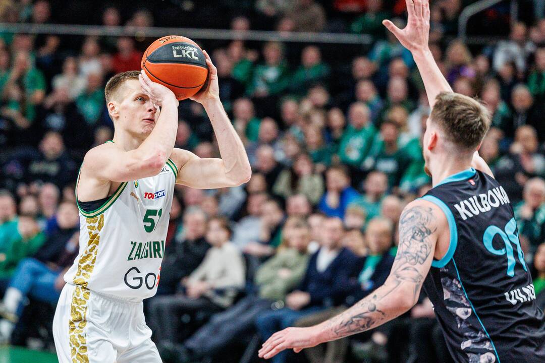 LKL: Kauno „Žalgiris“ ir Vilniaus „Wolves“