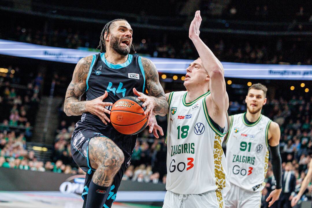 LKL: Kauno „Žalgiris“ ir Vilniaus „Wolves“