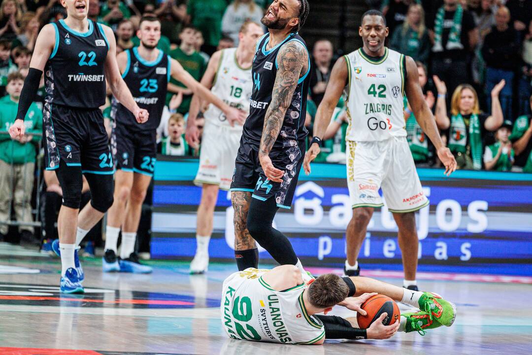 LKL: Kauno „Žalgiris“ ir Vilniaus „Wolves“