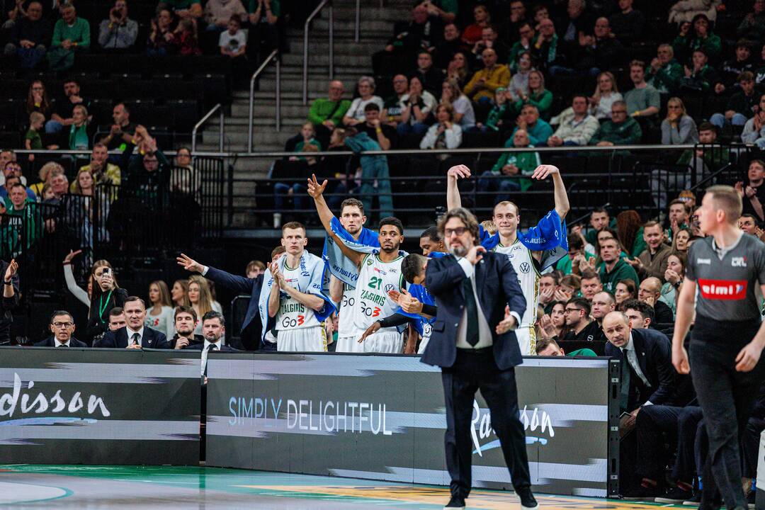 LKL: Kauno „Žalgiris“ ir Vilniaus „Wolves“