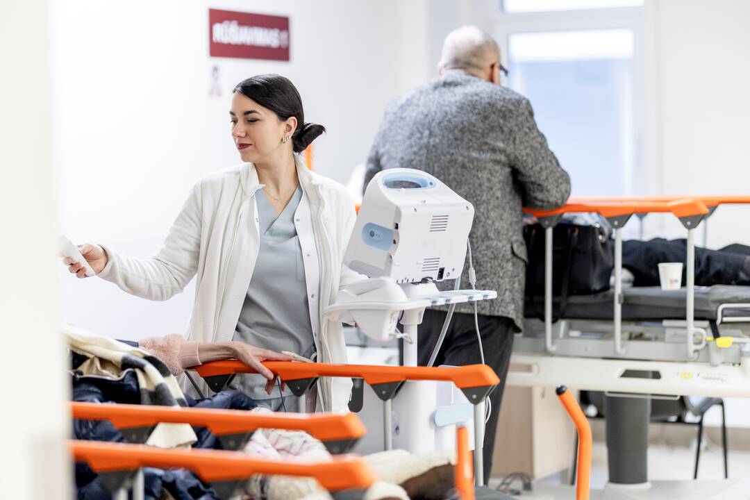 Pacientų apgultis Lazdynų ligoninės skubios pagalbos skyriuje