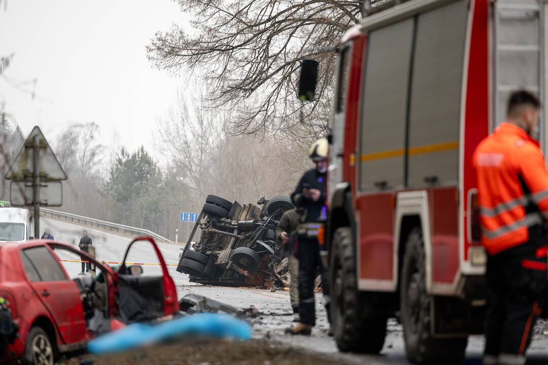 Netoli Kauno – siaubinga akistata su miškavežiu