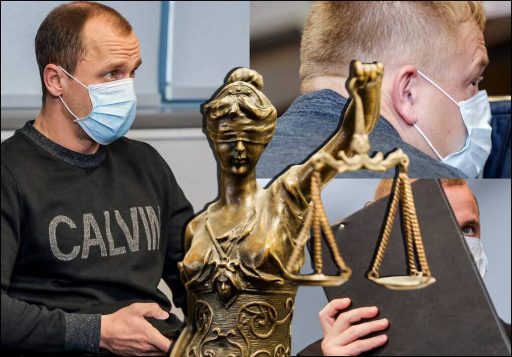 N. Puida (iš kaitės), E. Trimailovas (viršuje), M. Nauronis (apačioje) 