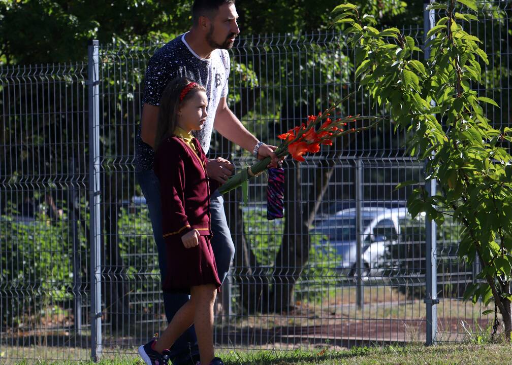 Rugsėjo 1-ąją Kaune – šypsenos, viltys ir draugai 