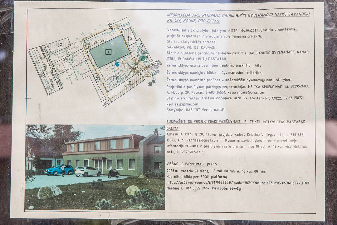 Užimta: ginčas vyksta dėl užimtų Kanklių g. 4 negyvenamųjų patalpų.