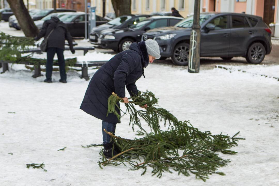 Akciją „Parsinešk Kalėdas į savo namus“ Kaune