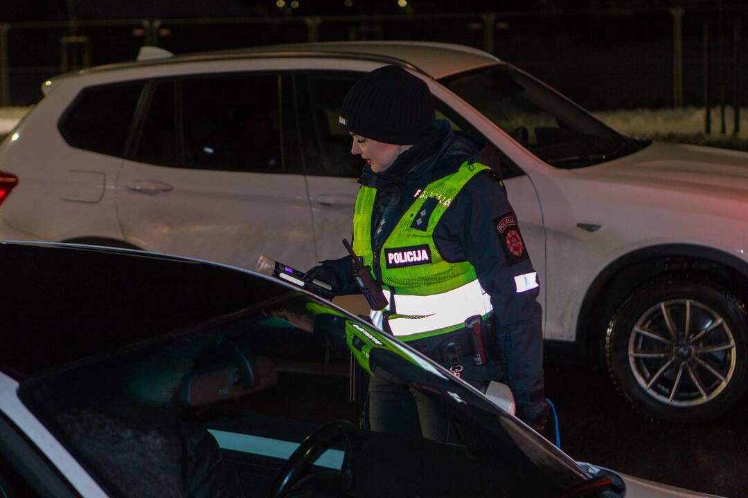 Policijos reidas Europos prospekte