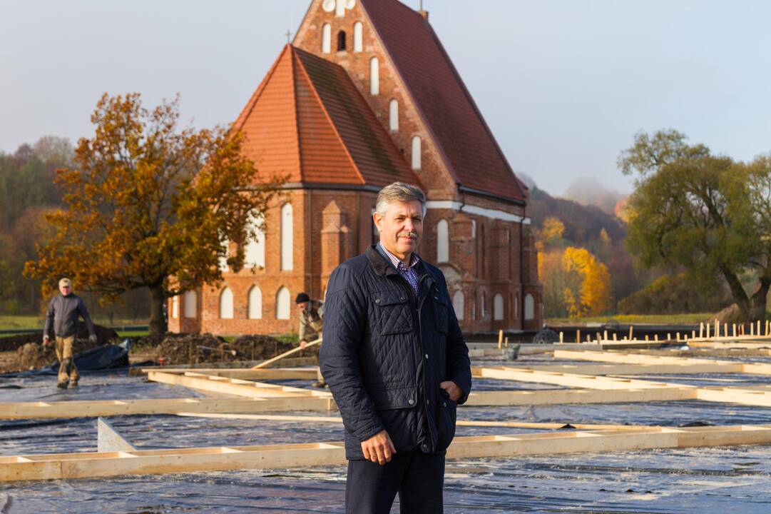 Centras: visų pokyčių ašis yra senoji Zapyškio Šv.Jono Krikštytojo bažnyčia, tituluojama Lietuvos bažnyčių motina.
