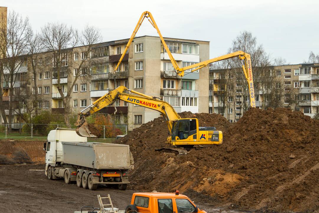 Vandentiekio avarija netoli „Girstučio“