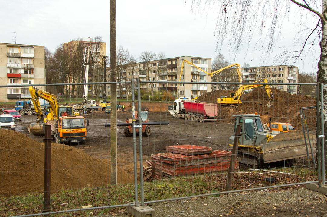 Vandentiekio avarija netoli „Girstučio“