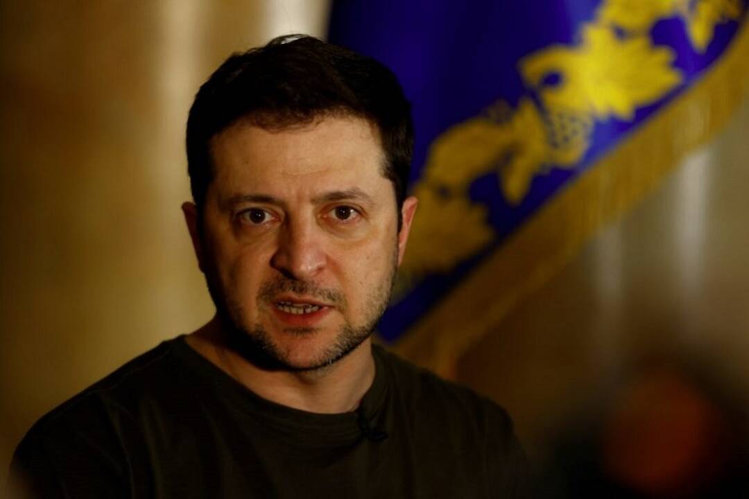 V. Zelenskis didžiuojasi tautos pasipriešinimu: Ukraina sužlugdė niekšiškus Rusijos planus