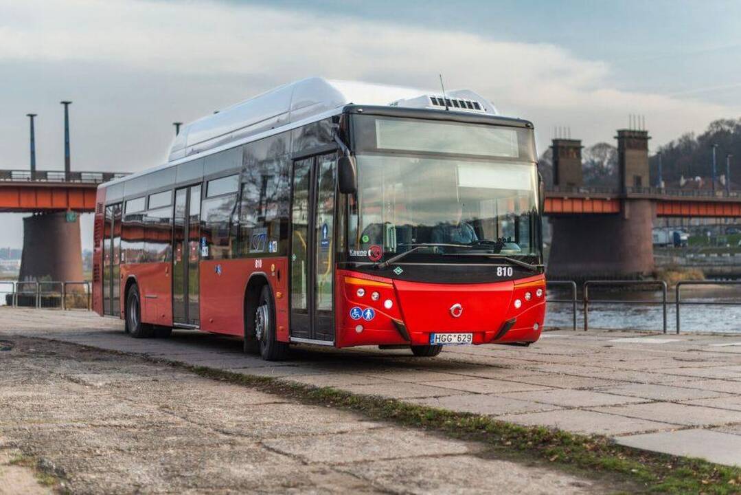 Kauno gatvėmis keleivius vežios nauji autobusai