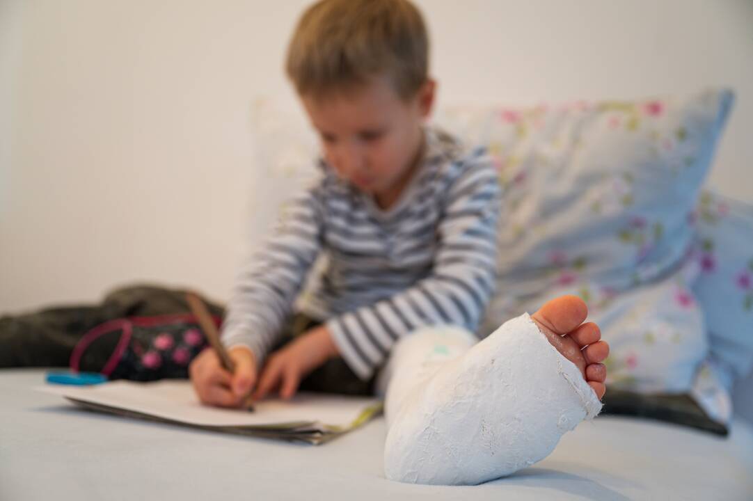 Kauno ligoninėje atsidūrė vienuolikmetis: kas jam sulaužė kaulus, kol kas neaišku