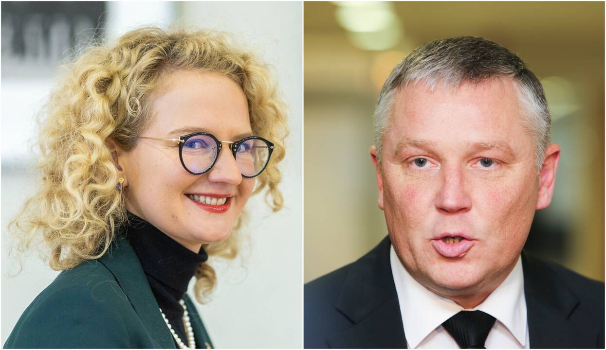 Aušrinė Armonaite ir Ričardas Pocius