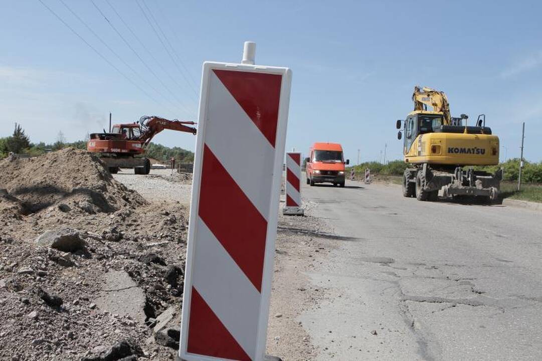 Rekonstrukcijos metu bus sutvarkytas maždaug 9,5 kilometrų kelio ruožas