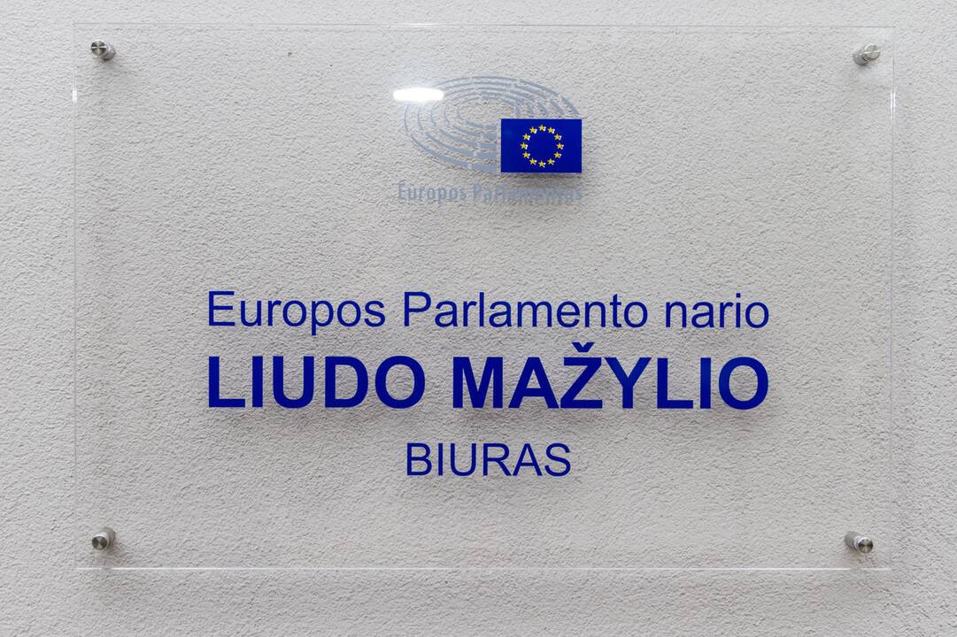 Europarlamentaras L. Mažylis Kaune atidarė savo biurą