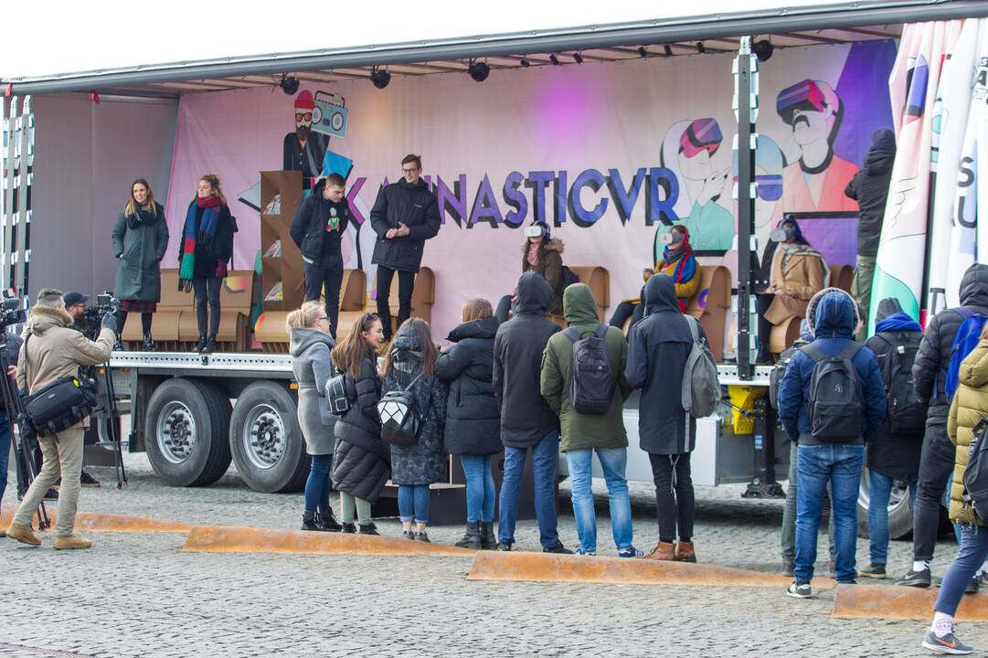 Pristatytas „Kaunastic VR“ projektas