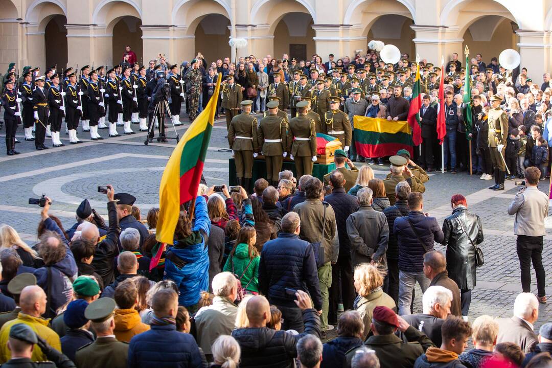 A. Ramanausko-Vanago laidotuvės