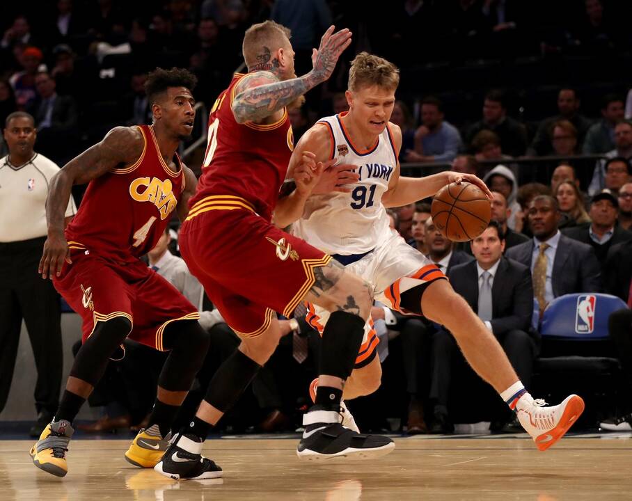 M. Kuzminskas ir „Knicks“ neatsilaikė prieš NBA čempionus