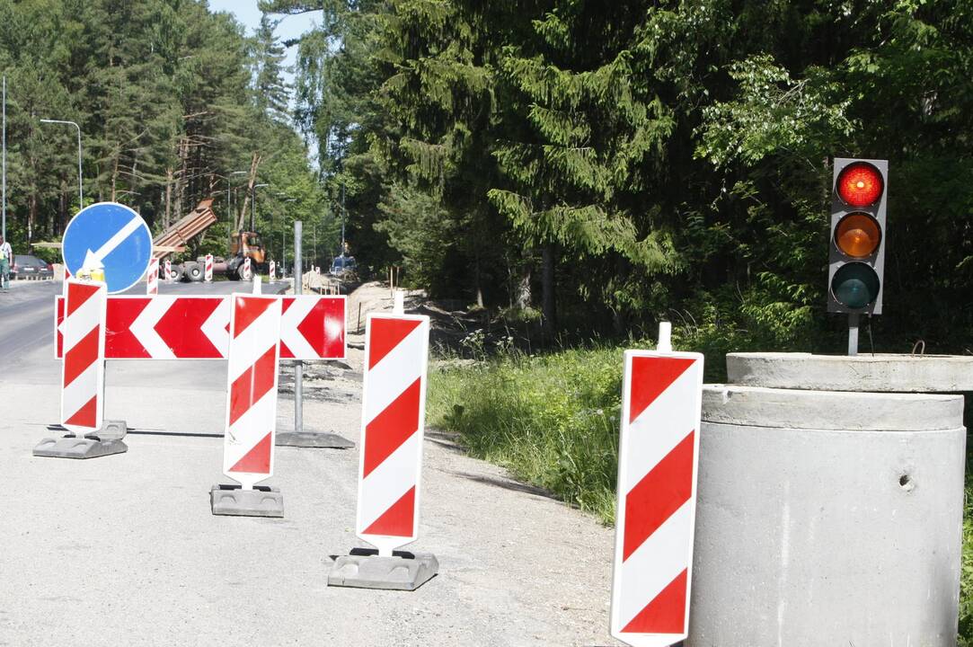 Tempas: Karklės kelyje darbai vyks visu pajėgumu.