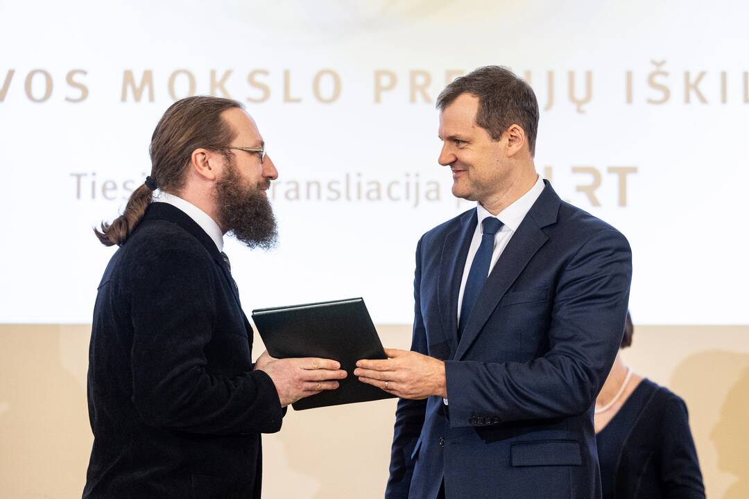 Lietuvos mokslo premijų įteikimo ceremonija