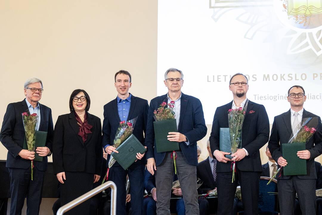 Lietuvos mokslo premijų įteikimo ceremonija