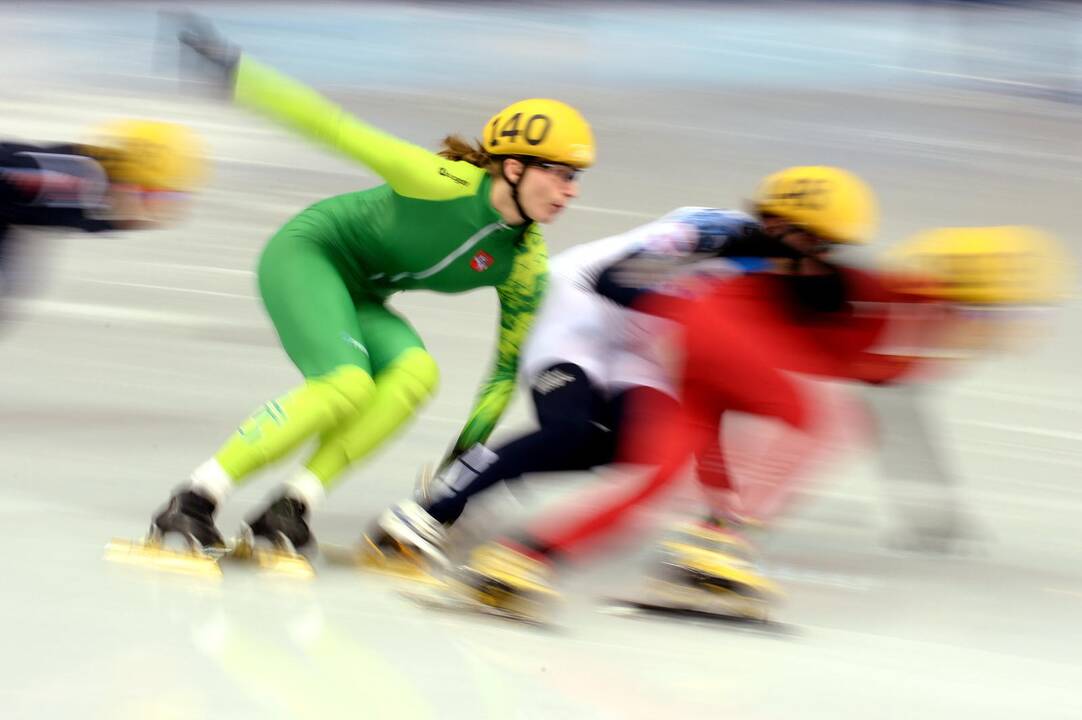 A. Sereikaitė pasaulio greitojo čiuožimo čempionate liko aštunta