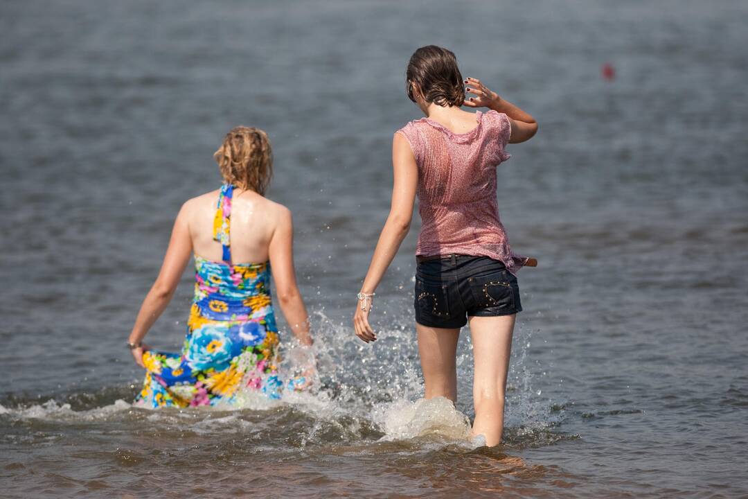 Sostinės maudyklų vandens kokybė – puiki