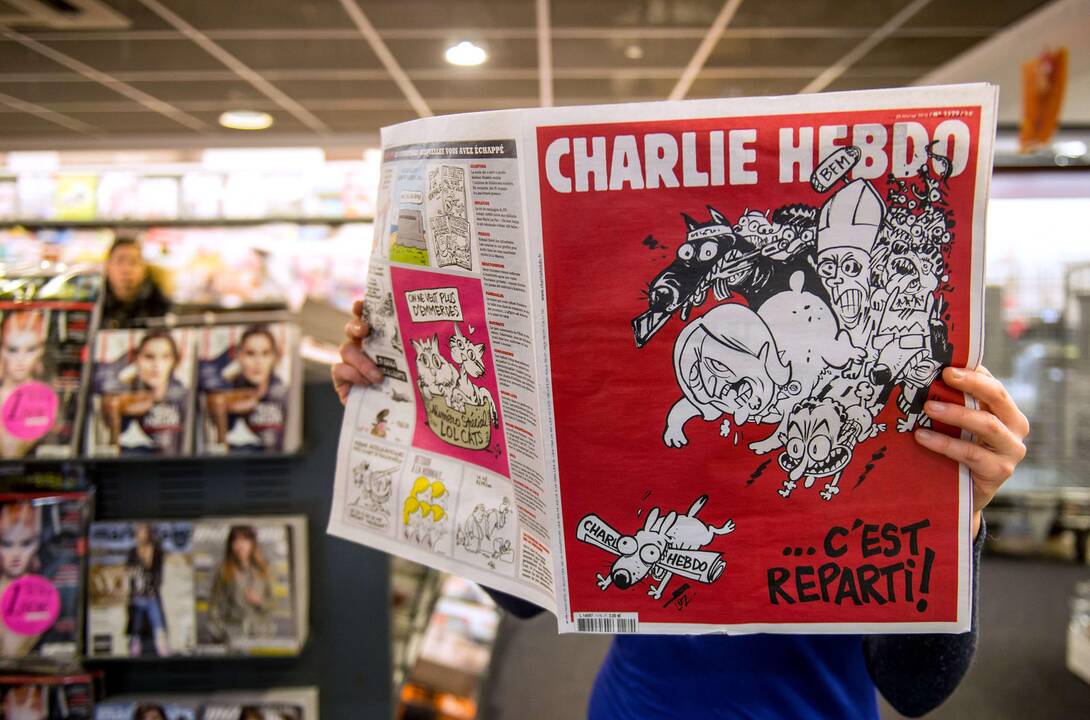 Prancūzijos savaitraštį „Charlie Hebdo“ palieka iškilus karikatūrininkas