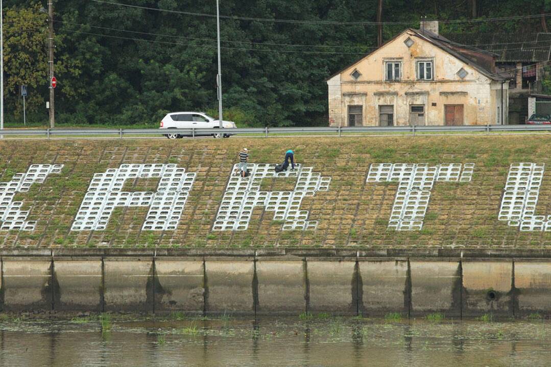 Užrašo krantinėje tvarkymas