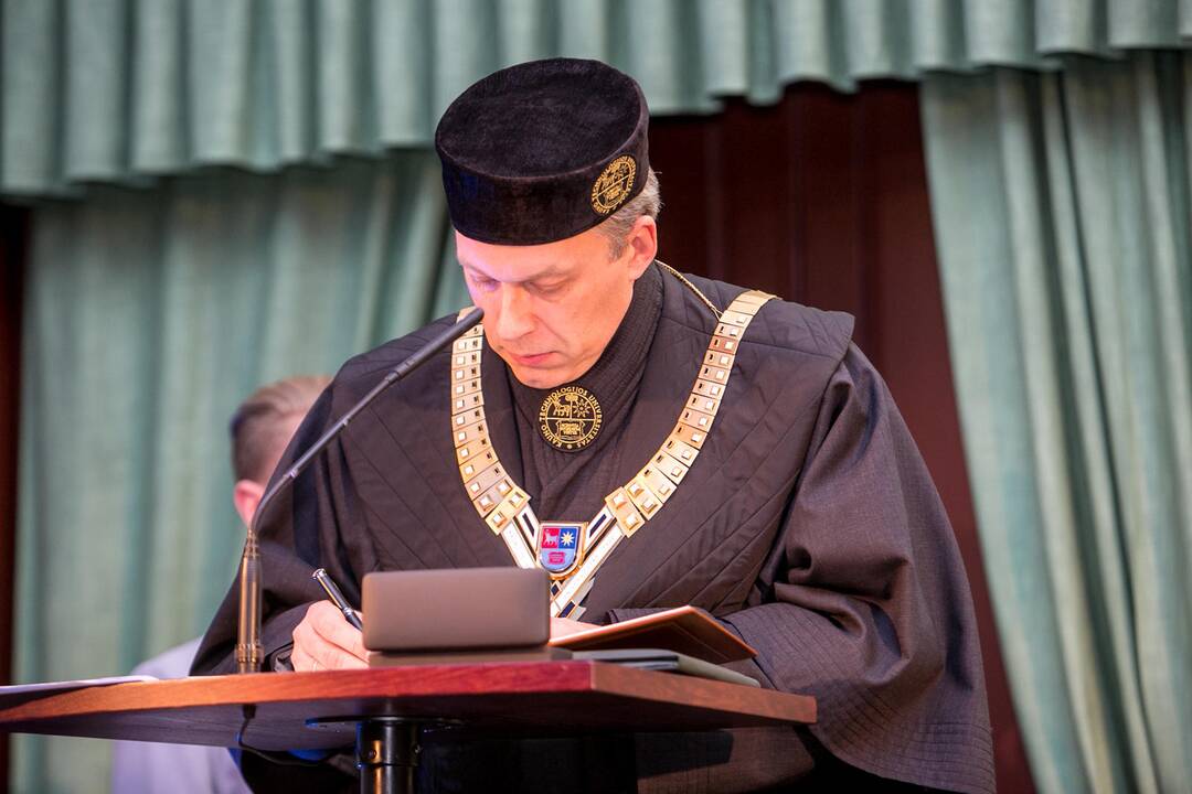 KTU rektoriaus inauguracija