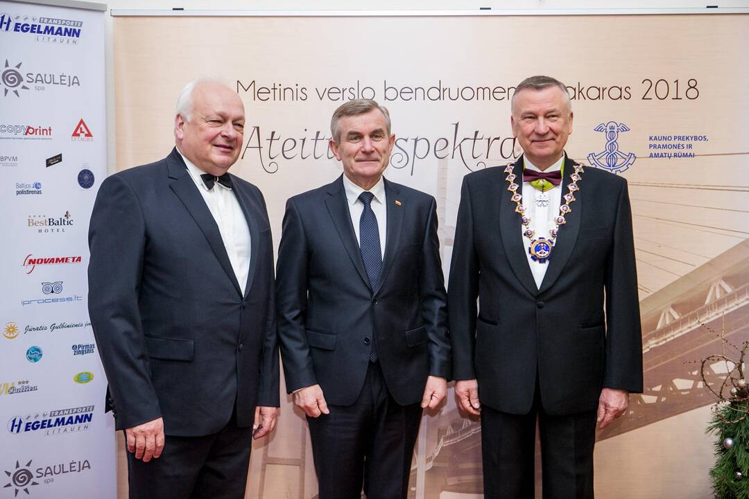 Iškilmingas Kauno regiono verslo bendruomenės vakaras