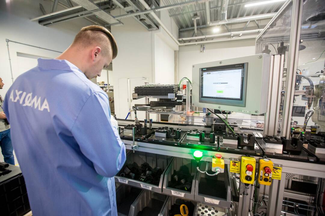 Kauno LEZ atidaryta modernių skaitiklių gamykla