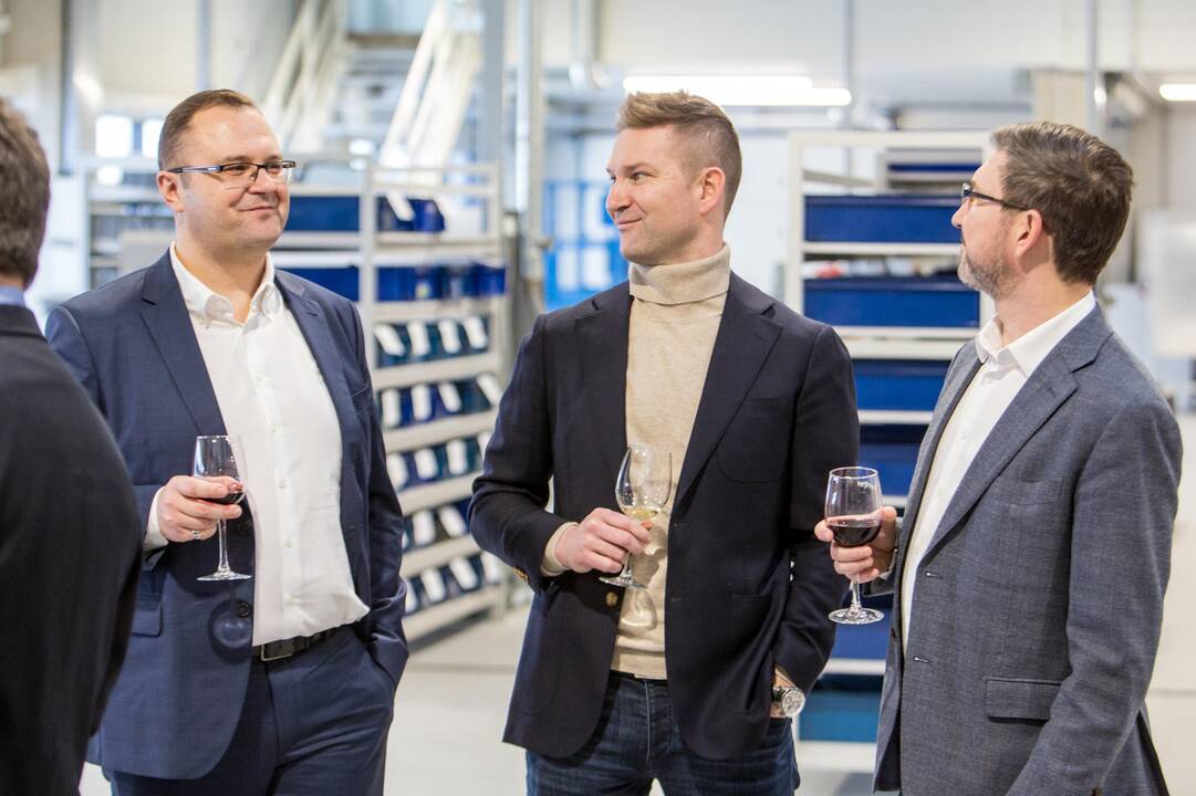 Kauno LEZ atidaryta modernių skaitiklių gamykla