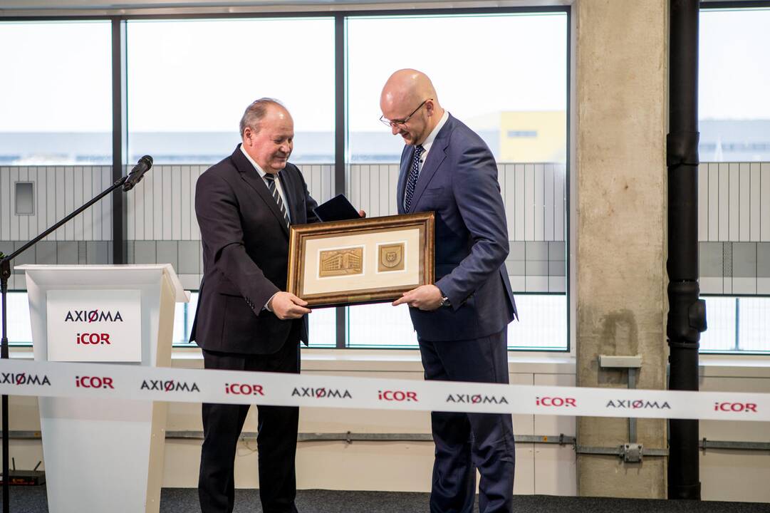 Kauno LEZ atidaryta modernių skaitiklių gamykla