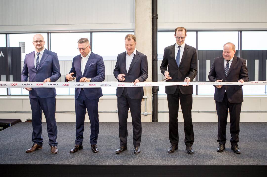 Kauno LEZ atidaryta modernių skaitiklių gamykla