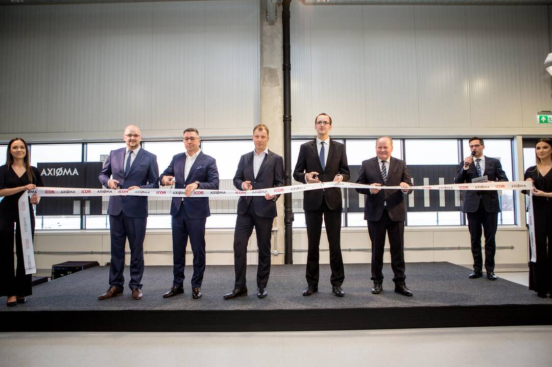 Kauno LEZ atidaryta modernių skaitiklių gamykla