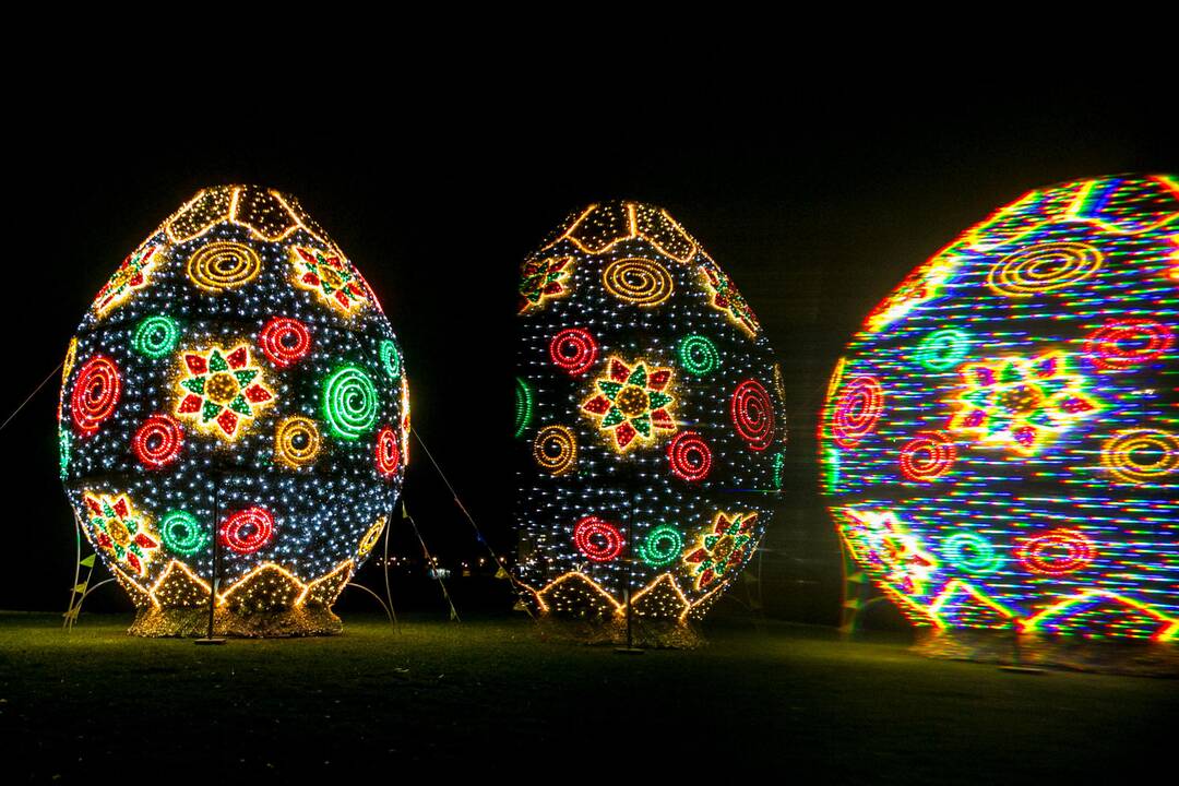 Velykoms pasipuošęs Kaunas
