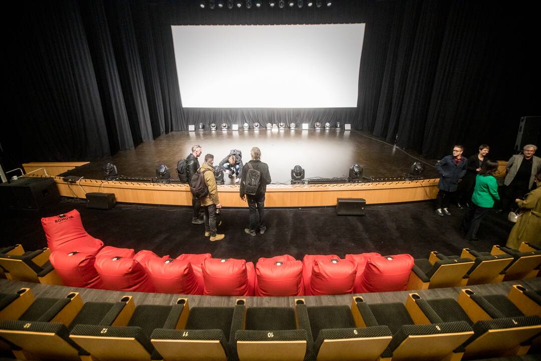 Po pertraukos „Romuva“ ir vėl atvėrė duris kino gurmanams