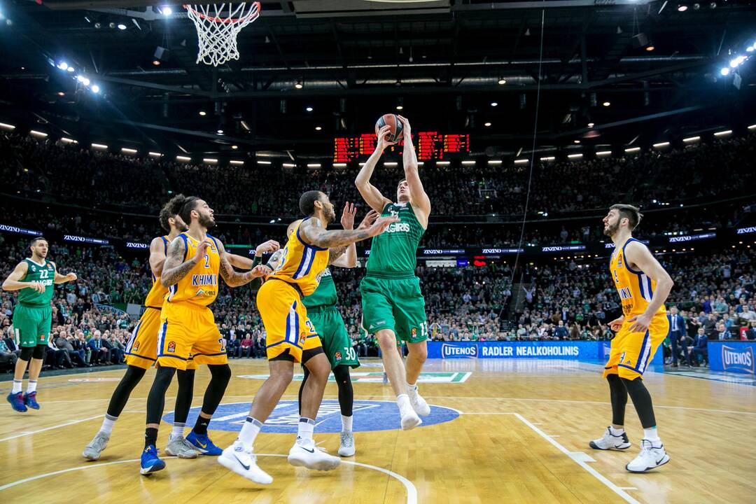 Kauno „Žalgiris“ - „Chimki“ 74:84 