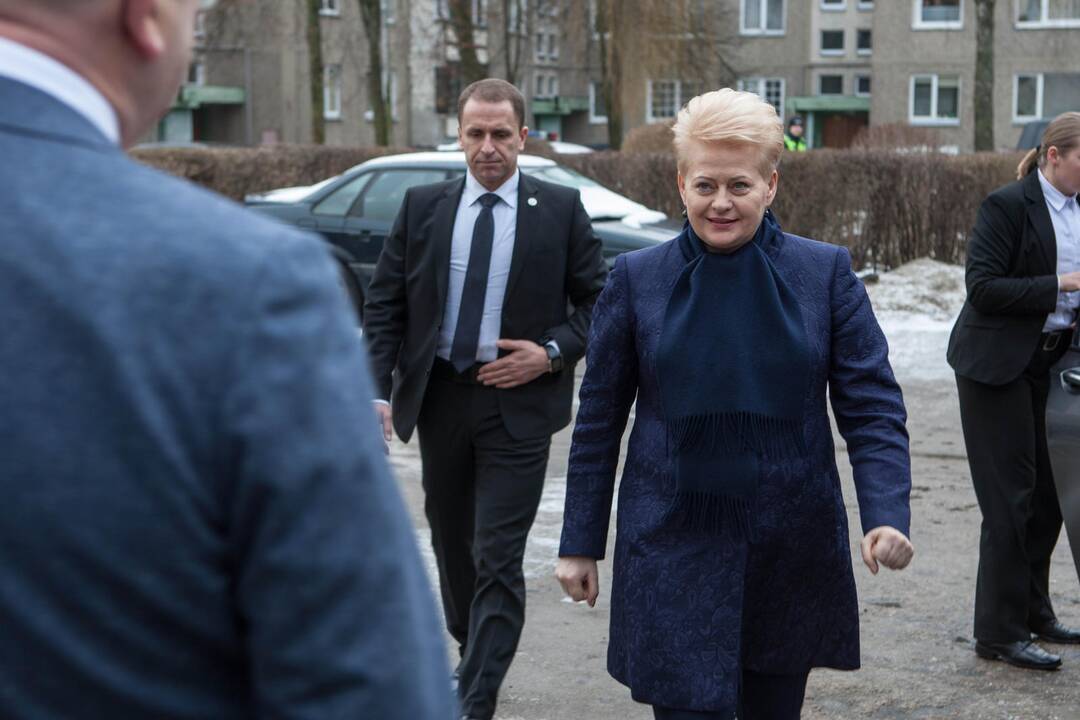 D. Grybauskaitės vizitas "Pastogėje"