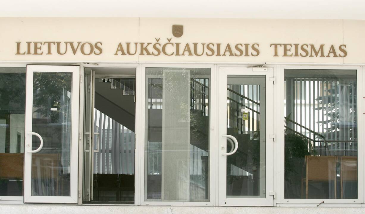 Aukščiausiajam Teismui laikinai vadovauja A. Gutauskas