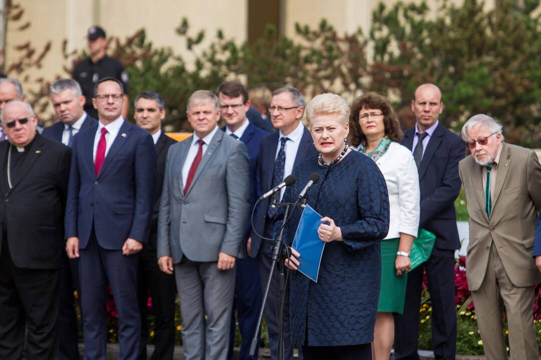 Laisvės dienos 25-ųjų metinių minėjimo ceremonija