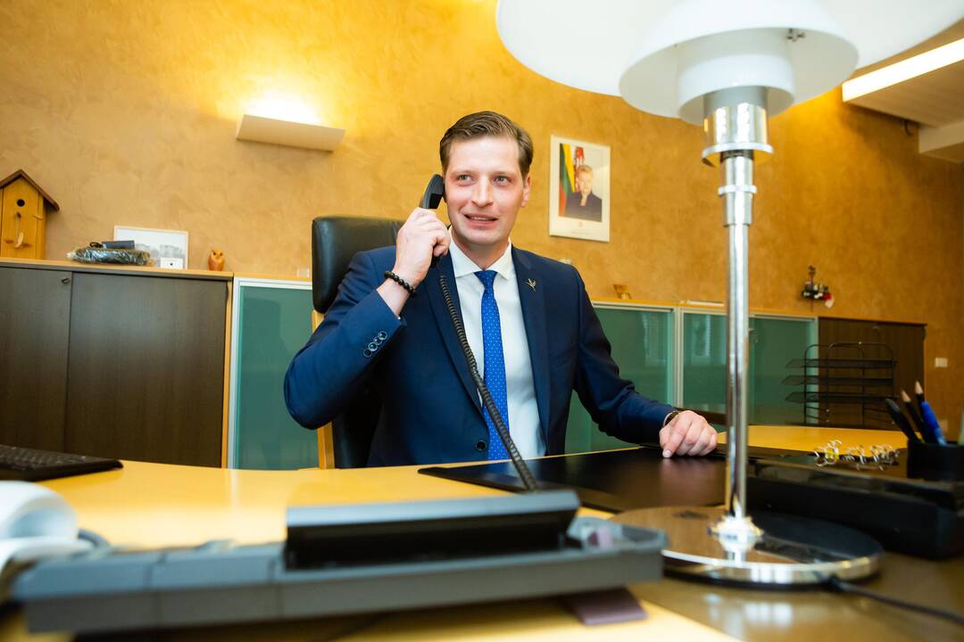 K. Mažeika pristatytas Aplinkos ministerijos kolektyvui